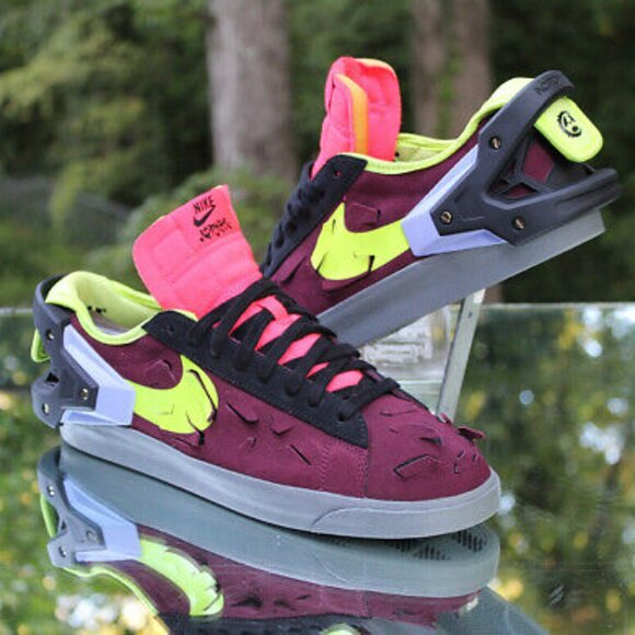 Nike Acronym Blazer Low (Midnight Maroon). Brand New. Mens Size: 5